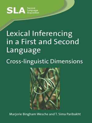 cover image of Lexical Inferencing in a First and Second Language